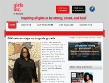 Tablet Screenshot of girlsincmemphis.org